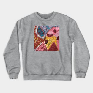 Australian Aboriginal Art Crewneck Sweatshirt